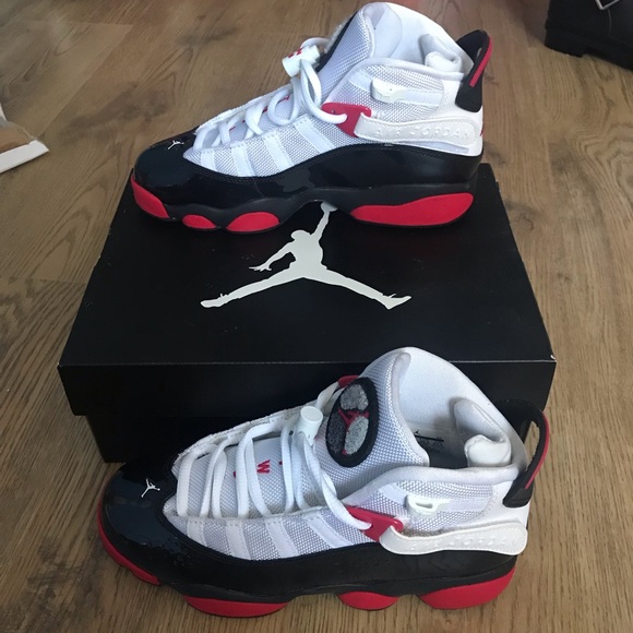 Jordan Shoes Girls Jordan 6 Rings White Red Black Poshmark
